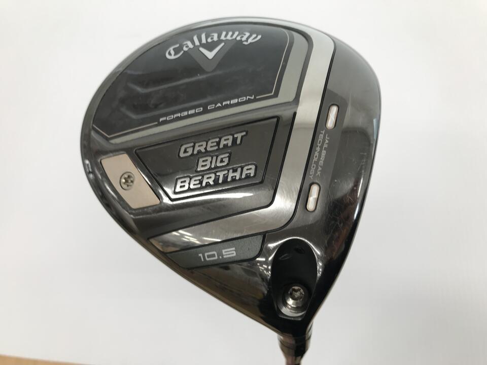 【中古】キャロウェイ GREAT BIG BERTHA 2023 ドライバー 10.5° Xフレックス 44.75インチ ヘッドカバーあり ﾃﾞｨｱﾏﾅ TB50 リシャフト品 Cランク 右利き用 Callaway ゴルフクラブ ゴルフドゥ ゴルフ