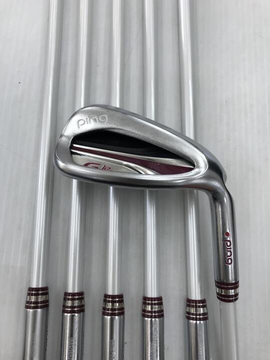 【中古】【レディースモデル】ピン G Le 2 アイアンセット Aフレックス 37.75インチ ULT 240J Cランク 右利き用 PING ゴルフクラブ ゴルフドゥ ゴルフ用品 GOLF DO 中古ゴルフクラブ