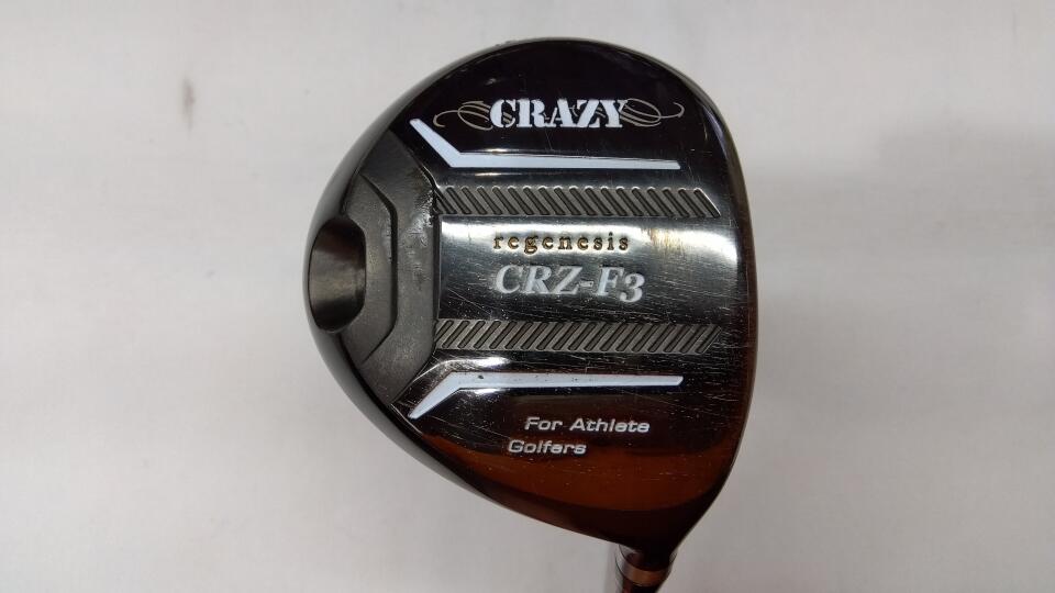【中古】クレイジー regenesis CRZ-FW フェアウェイウッド 3W 15° SXフレックス 42.75インチ regenesisロイデコ　FW リシャフト品 Cランク 右利き用 CRAZY ゴルフクラブ ゴルフドゥ ゴルフ用品 GOLF DO 中古