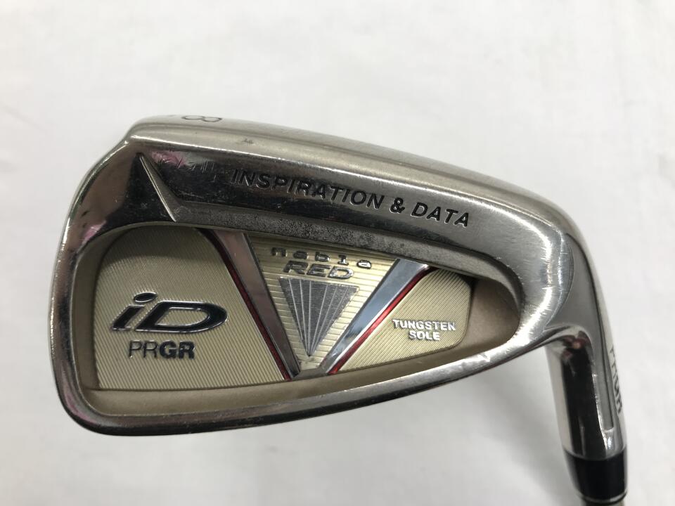 【中古】プロギア iD nabla RED アイアンセット 33° 36.75インチ iD nabla RED Dランク 右利き用 PRGR ゴルフクラブ ゴルフドゥ ゴルフ用品 GOLF DO 中古ゴルフクラブ