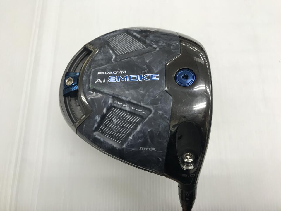 【中古】キャロウェイ PARADYM Ai SMOKE MAX ドライバー 9&deg; Sフレックス 45.0インチ Speeder569 EVOLUTION3 リシャフト品 Cランク 右利き用 Callaway ゴルフクラブ パラダイムAiスモークマックス ゴルフドゥ｜ゴルフ ドゥ 中古クラブ店 28,444円