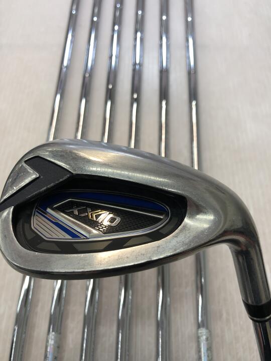 【中古】ダンロップ XXIO 12 ネイビー アイアンセット Rフレックス 37.5インチ NSプロ850GH DST for XXIO Cランク 右利き用 DUNLOP ゴルフクラブ ゼクシオ12 ゴルフドゥ ゴルフ用品 GOLF DO 中古ゴルフクラ