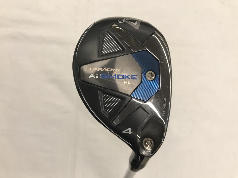 【中古】キャロウェイ PARADYM Ai SMOKE HL ユーティリティ 21° Xフレックス 39.75インチ ヘッドカバーあり MCH 80 リシャフト品 Cランク 右利き用 Callaway ゴルフクラブ パラダイムAiスモークHL ゴルフ