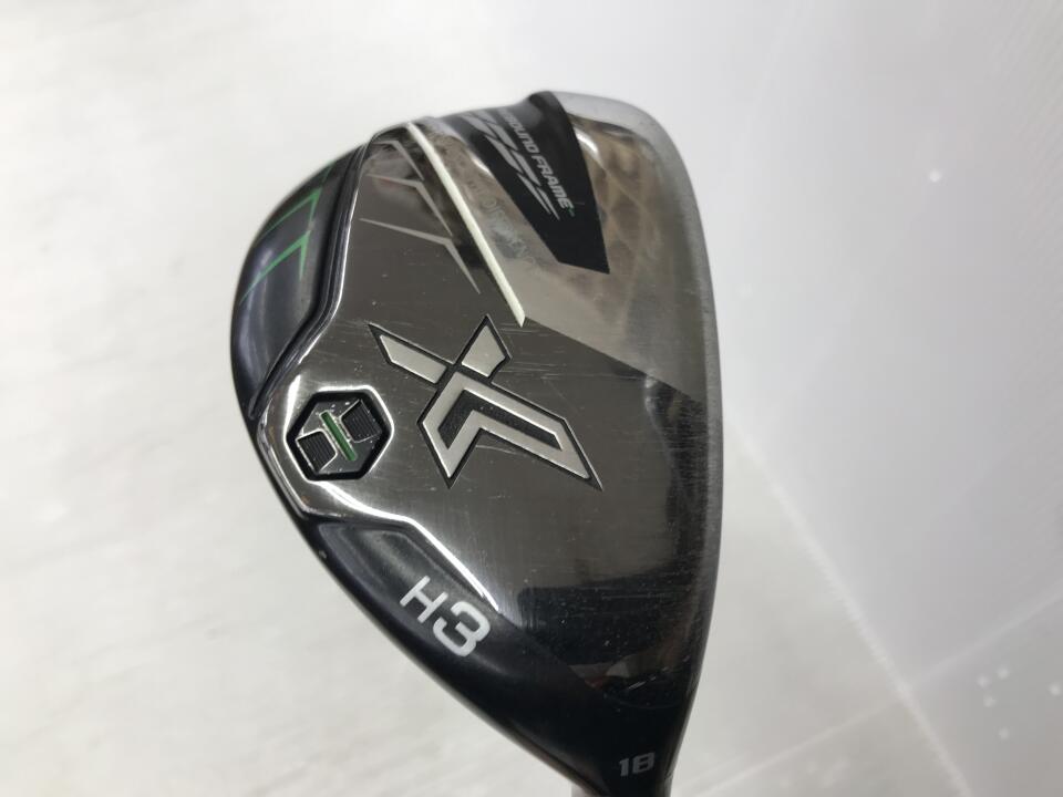 【中古】ダンロップ XXIO X-eks- 2022 ユーティリティ 18° Sフレックス 41.5インチ ヘッドカバーあり Miyazaki AX-2 Cランク 右利き用 DUNLOP ゴルフクラブ ゼクシオエックス2022 ゴルフドゥ ゴルフ用品 GO