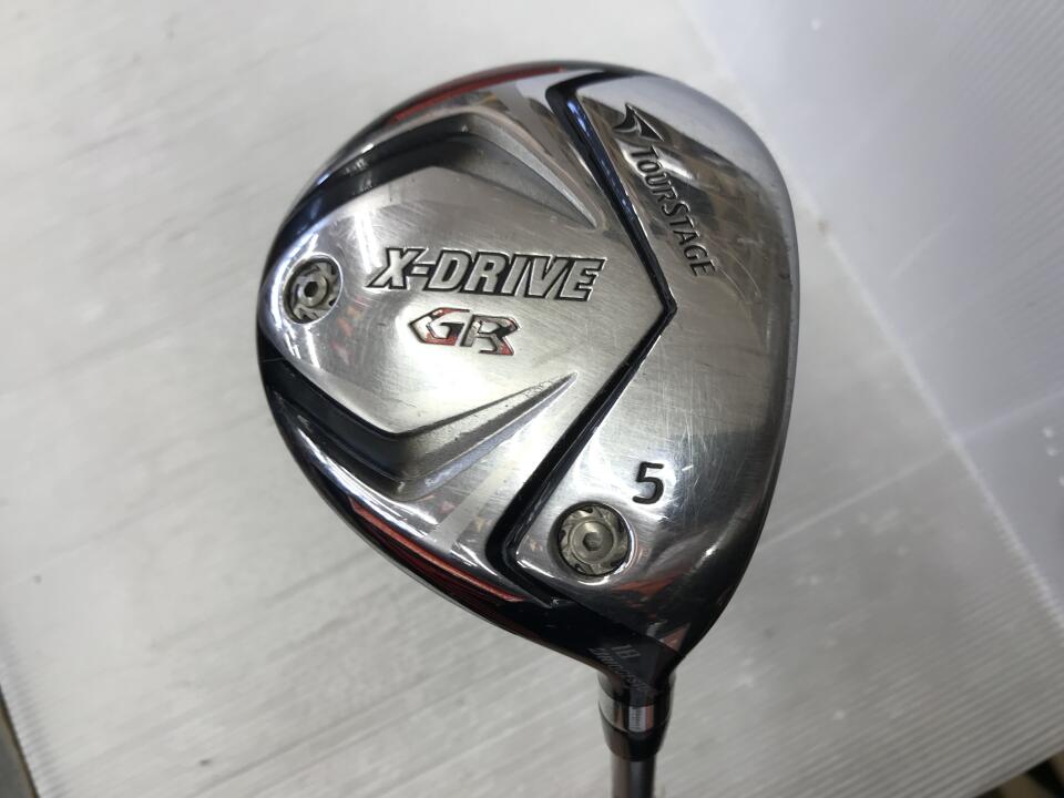 【中古】ブリヂストン ツアーステージ X-DRIVE GR (2012) フェアウェイウッド 5W 18° Sフレックス 42.75インチ ツアーAD B12-03w Dランク 右利き用 BRIDGESTONE ゴルフクラブ ゴルフドゥ ゴルフ用品 GOLF DO
