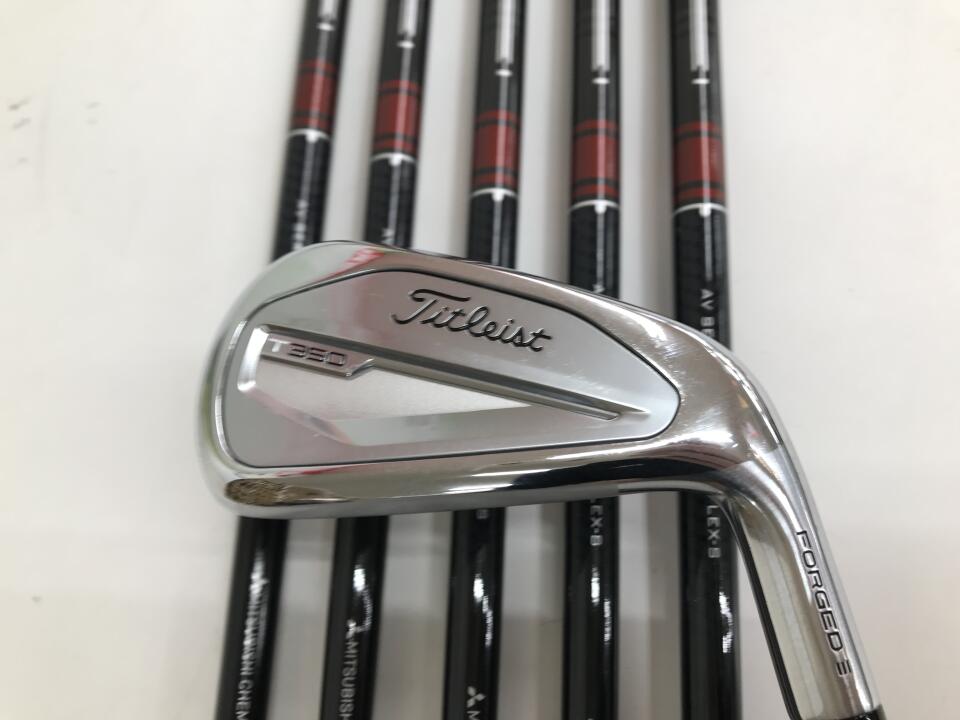 【中古】タイトリスト T350 2023 アイアンセット Sフレックス 37.75インチ TENSEI AV Red AM2 Cランク 右利き用 Titleist ゴルフクラブ ゴルフドゥ ゴルフ用品 GOLF DO 中古ゴルフクラブ｜ゴルフ ドゥ 中古クラブ店