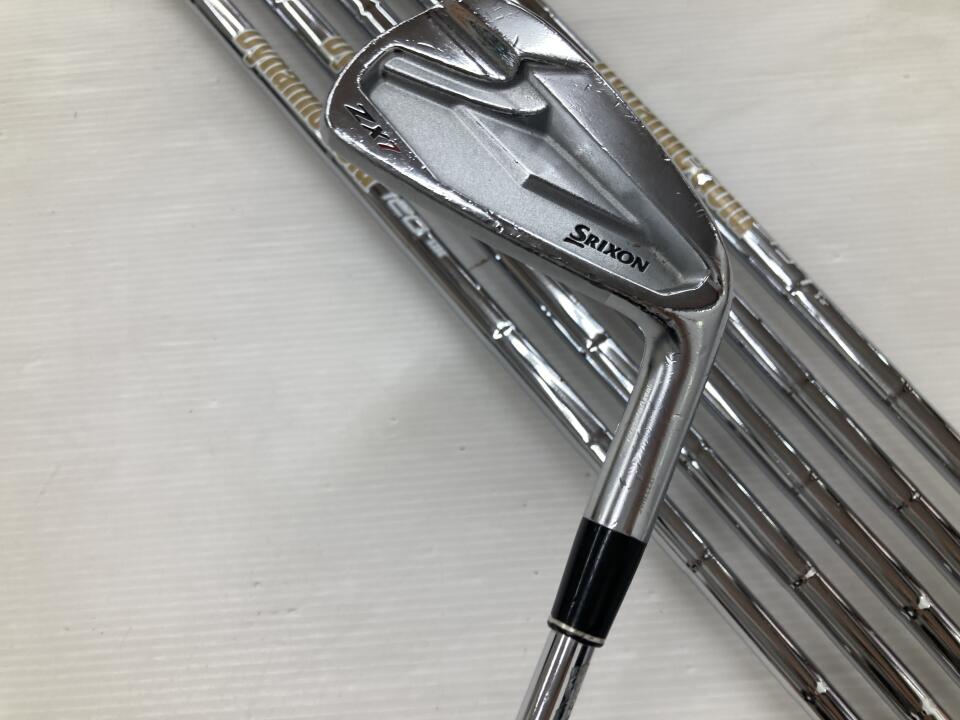 【中古】ダンロップ SRIXON ZX7 アイアンセット S200フレックス 38.0インチ ダイナミックゴールド 120 Dランク 右利き用 DUNLOP ゴルフクラブ スリクソンZX7 ゴルフドゥ ゴルフ用品 GOLF DO 中古ゴルフ