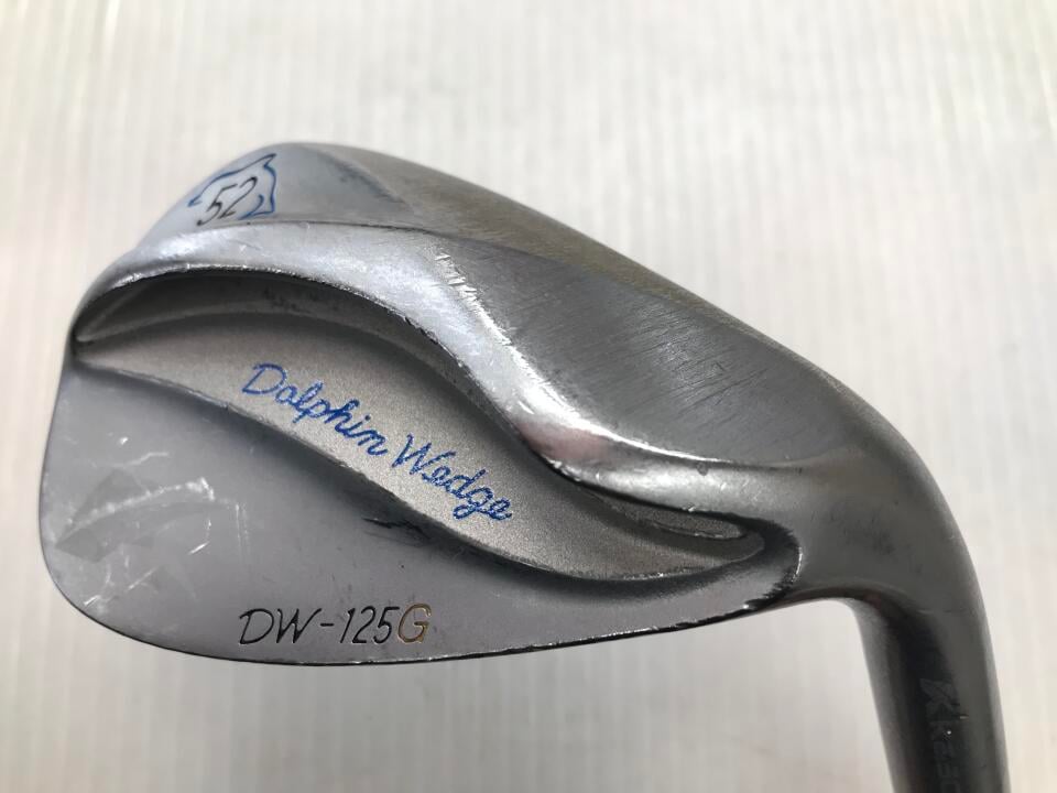 【中古】キャスコ Dolphin Wedge DW-125G シルバー ウェッジ 52° WEDGEフレックス 35.25インチ NSプロ950GH neo Dランク 右利き用 Kasco ゴルフクラブ ゴルフドゥ ゴルフ用品 GOLF DO 中古ゴルフクラブ
