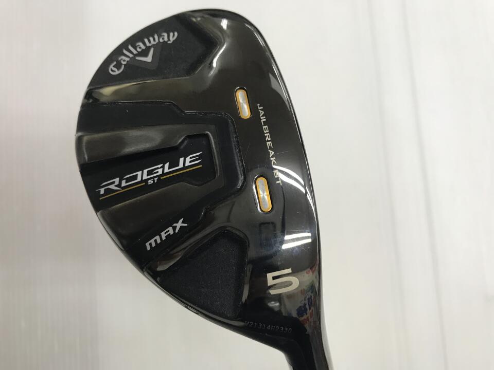 【中古】キャロウェイ ROGUE ST MAX ユーティリティ 23° Rフレックス 39.25インチ ヘッドカバーあり VENTUS 5 for Callaway Cランク 右利き用 Callaway ゴルフクラブ ローグSTマックス ゴルフドゥ ゴルフ用
