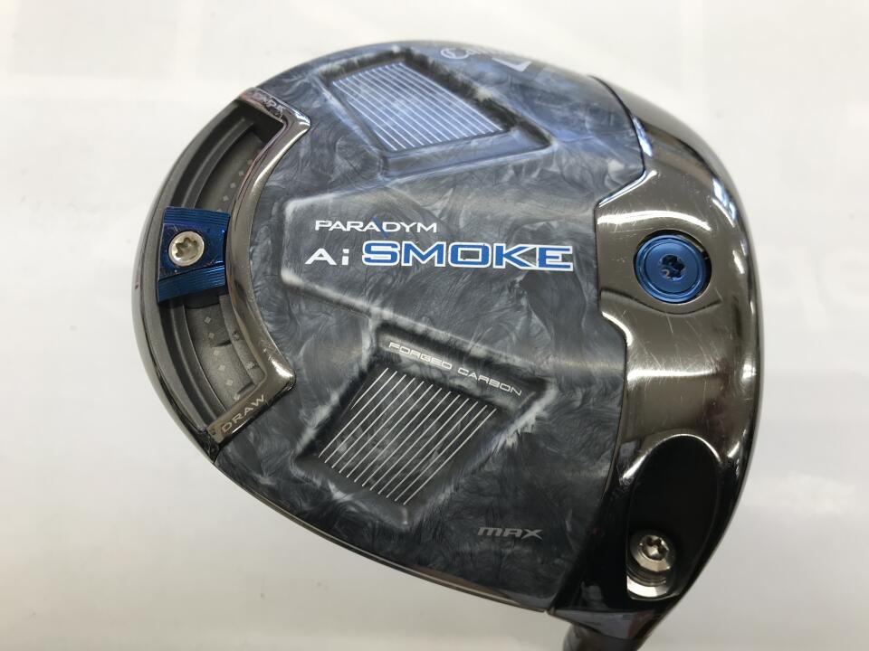 【中古】キャロウェイ PARADYM Ai SMOKE MAX ドライバー 9° Sフレックス 45.5インチ ヘッドカバーあり TENSEI 50 for Callaway(Ai SMOKE) Cランク 右利き用 Callaway ゴルフクラブ パラダイムAiスモークマックス