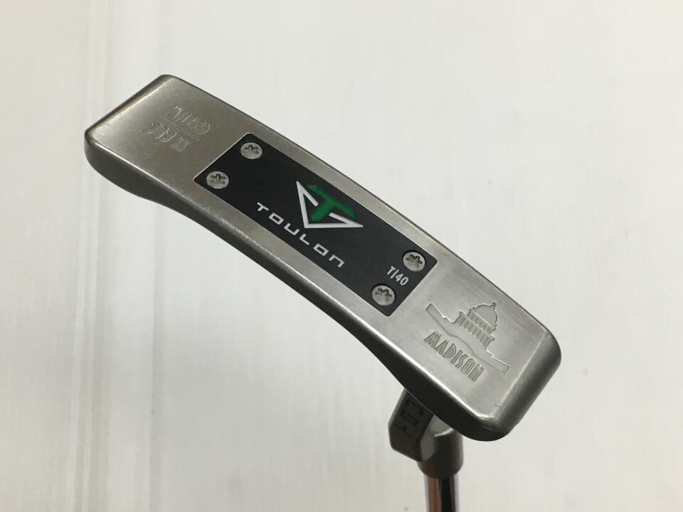 【中古】TOULON GOLF MADISON パター 33.0インチ ヘッドカバーあり オリジナルスチール Cランク 右利き用 TOULON GOLF ゴルフクラブ ゴルフドゥ ゴルフ用品 GOLF DO 中古ゴルフクラブ|ゴルフ ドゥ 中古クラブ店