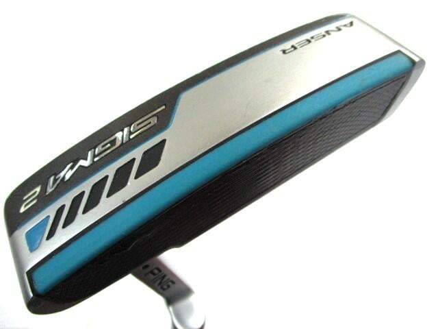 【中古】ピン SIGMA 2 ANSER Platinum パター 33.0インチ ヘッドカバーあり オリジナルスチール(PP58ｸﾞﾘｯﾌﾟ) Cランク 右利き用 PING ゴルフクラブ ゴルフドゥ ゴルフ用品 GOLF DO 中古ゴルフクラブ