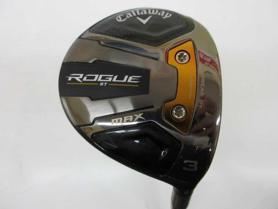 【中古】キャロウェイ ROGUE ST MAX フェアウェイウッド 3W 15° Rフレックス 43.0インチ ヘッドカバーあり VENTUS 5 for Callaway Cランク 右利き用 Callaway ゴルフクラブ ローグSTマックス ゴルフドゥ ゴ