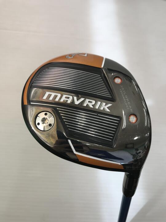 【中古】キャロウェイ MAVRIK フェアウェイウッド 3W 15° Sフレックス 43.0インチ SPEEDER EVOLUTION5 FW60 リシャフト品 Cランク 右利き用 Callaway ゴルフクラブ マーベリック ゴルフドゥ ゴルフ用品 GOLF