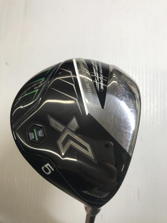 【中古】ダンロップ XXIO X-eks- 2022 フェアウェイウッド 5W 18° Sフレックス 42.0インチ ヘッドカバーあり Miyazaki AX-2 Cランク 右利き用 DUNLOP ゴルフクラブ ゼクシオエックス2022 ゴルフドゥ ゴルフ