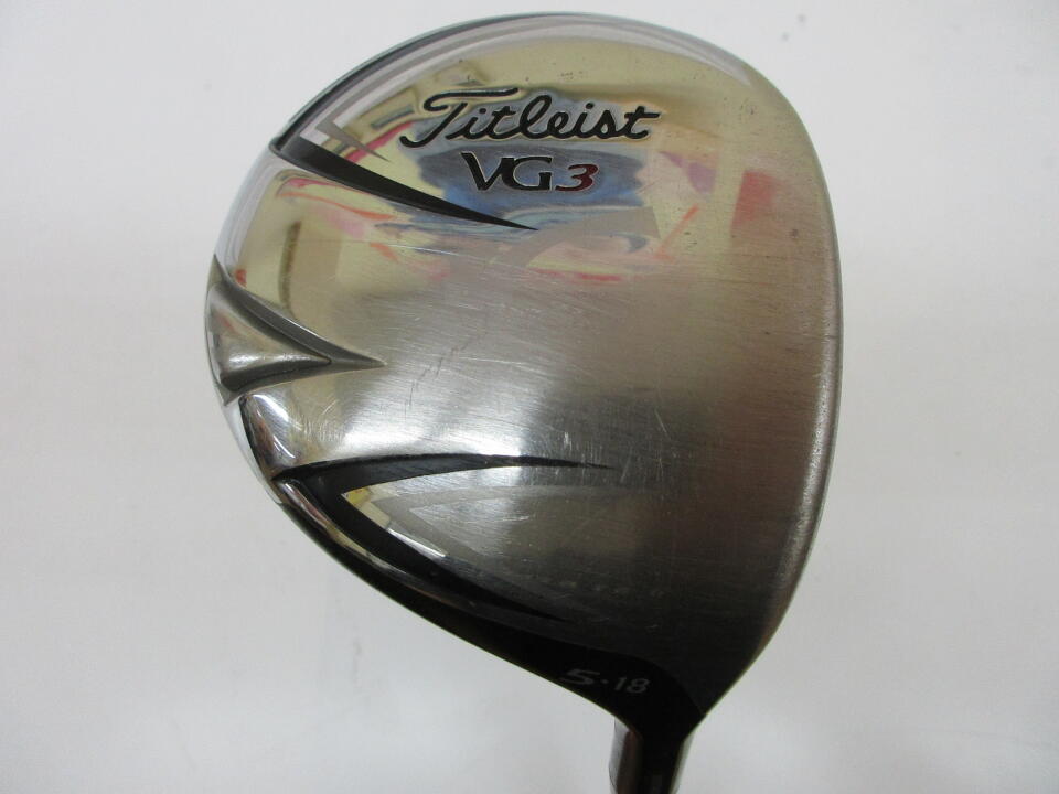 【中古】タイトリスト VG3F 2012 フェアウェイウッド 5W 18° Sフレックス 42.5インチ タイトリストVG F Dランク 右利き用 Titleist ゴルフクラブ ゴルフドゥ ゴルフ用品 GOLF DO 中古ゴルフクラブ