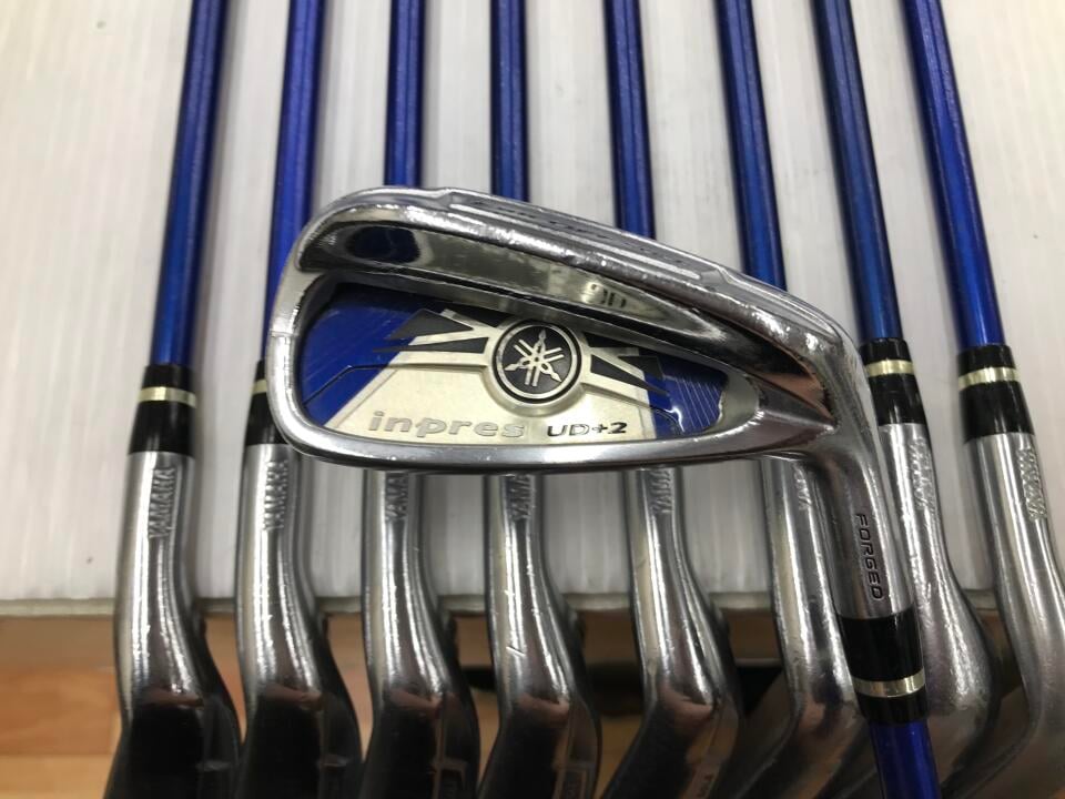 【中古】ヤマハ inpres UD+2 アイアンセット Rフレックス 39.5インチ MX-517i Dランク 右利き用 YAMAHA ゴルフクラブ ゴルフドゥ ゴルフ用品 GOLF DO 中古ゴルフクラブ