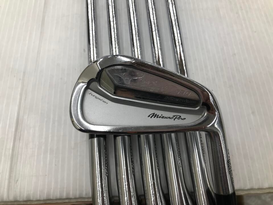 【中古】ミズノ Mizuno Pro 520 アイアンセット Sフレックス 38.0インチ NSプロ Zelos 7 リシャフト品 Dランク 右利き用 MIZUNO ゴルフクラブ ミズノプロ ゴルフドゥ ゴルフ用品 GOLF DO 中古ゴルフクラ