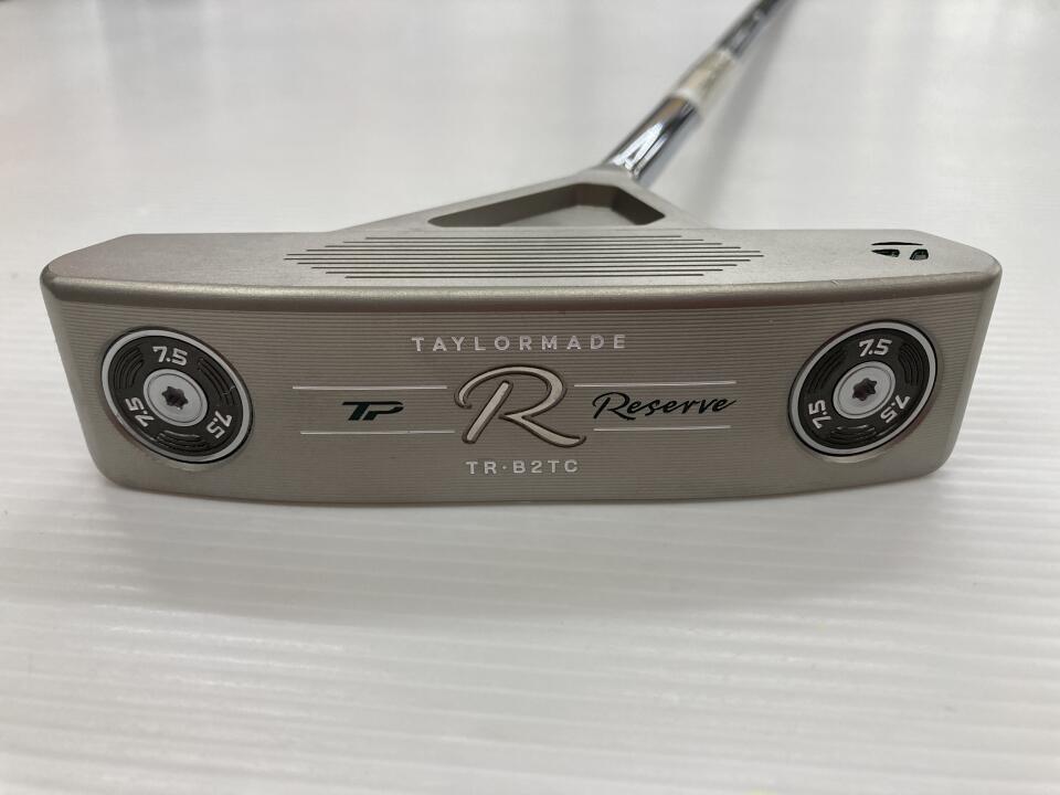 【中古】テーラーメイド TP Reserve TRUSS B2TC パター 33.0インチ ヘッドカバーあり オリジナルスチール Cランク 右利き用 Taylormade ゴルフクラブ ゴルフドゥ ゴルフ用品 GOLF DO 中古ゴルフクラブ