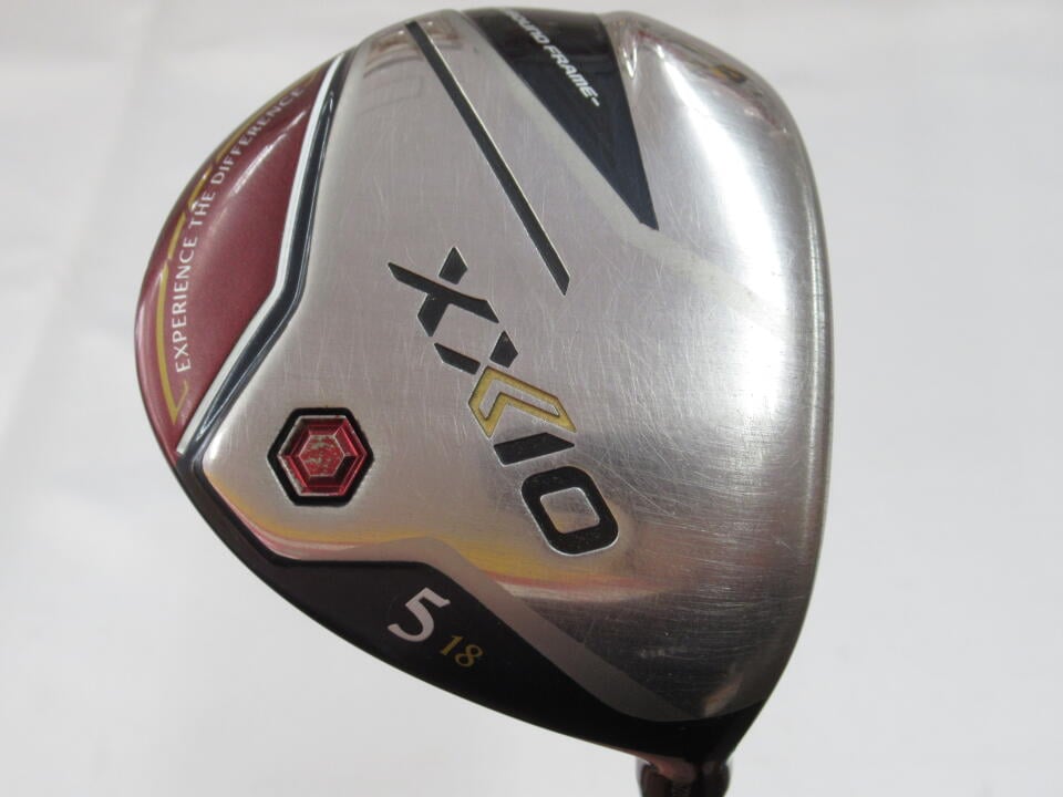 【中古】ダンロップ XXIO 12 レッド フェアウェイウッド 5W 18° SRフレックス 42.25インチ ヘッドカバーあり MP1200 レッド Cランク 右利き用 DUNLOP ゴルフクラブ ゼクシオ12 ゴルフドゥ ゴルフ用品 G