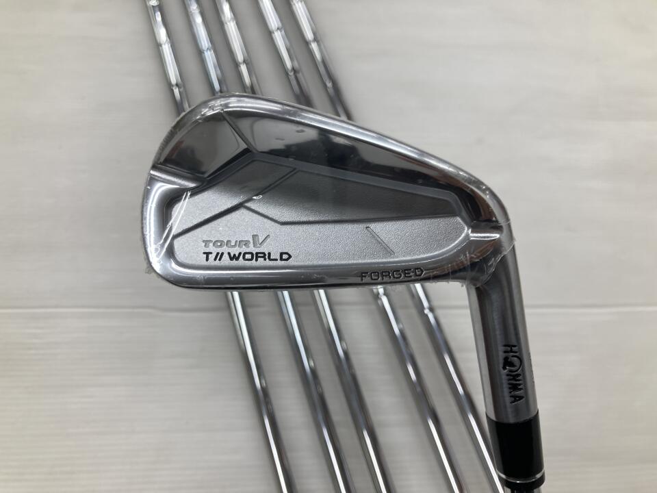 【中古】ホンマゴルフ TOUR WORLD TOUR V アイアンセット 25&deg; S200フレックス 37.5インチ ﾀﾞｲﾅﾐｯｸｺﾞｰﾙﾄﾞ　AMT リシャフト品 Sランク 右利き用 ゴルフクラブ ツアーワールドツアーV ゴ｜ゴルフ ドゥ 中古クラブ店 66,968円