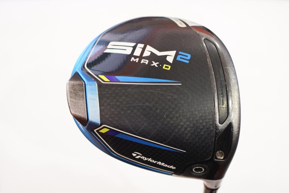 【中古】テーラーメイド SIM2 MAX-D ドライバー 10.5° Rフレックス 45.75インチ ヘッドカバーあり TENSEI BLUE TM50(SIM2) Dランク 右利き用 Taylormade ゴルフクラブ シム2マックスD ゴルフドゥ ゴルフ用品