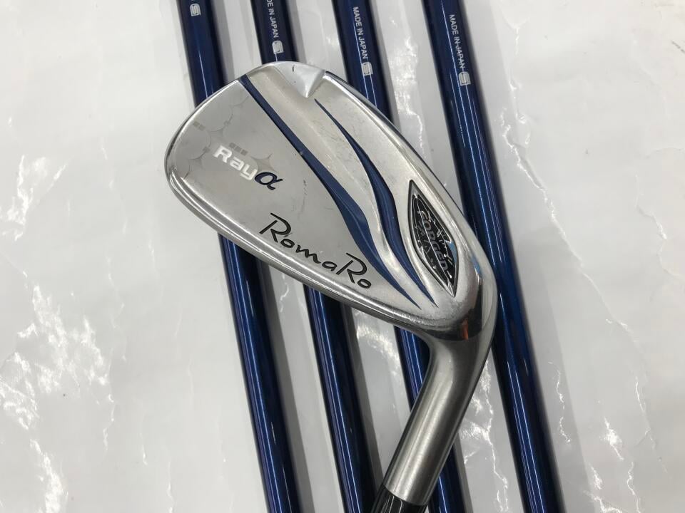 【中古】ロマロ Ray α 2019 アイアンセット Rフレックス 38.0インチ RomaRo RJ-Ti5 Cランク 右利き用 RomaRo ゴルフクラブ ゴルフドゥ ゴルフ用品 GOLF DO 中古ゴルフクラブ|ゴルフ ドゥ 中古クラブ店