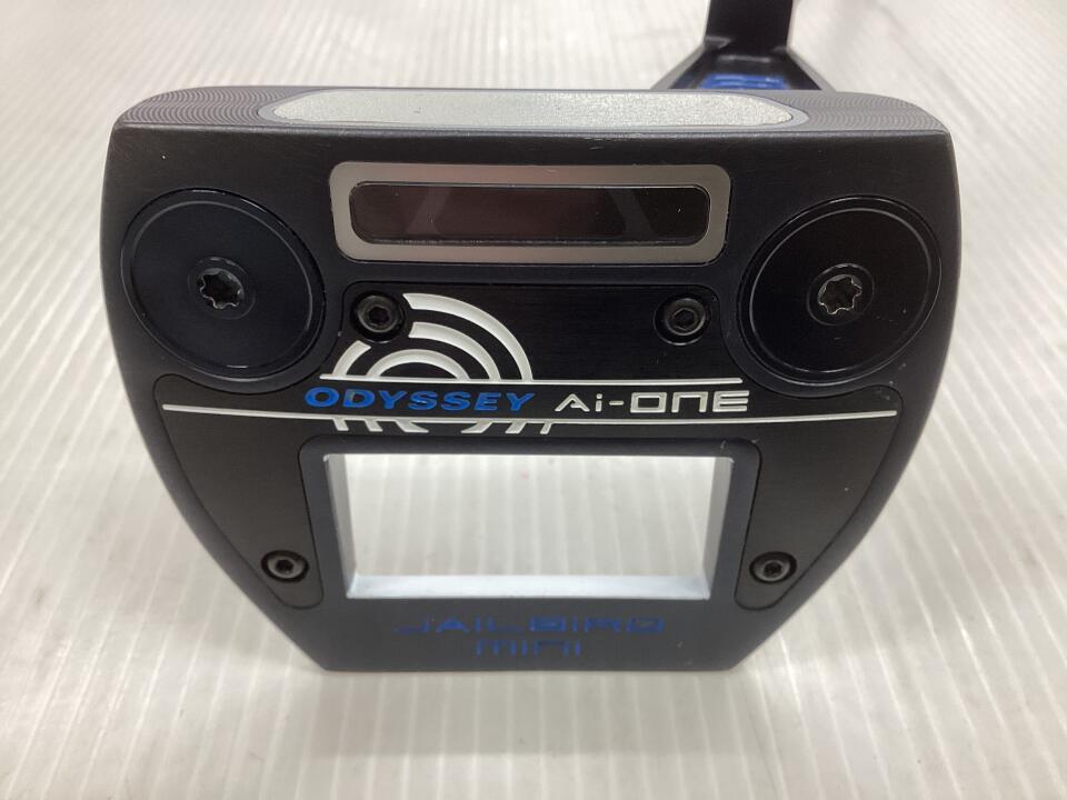 【中古】オデッセイ Ai-ONE TRI-BEAM JAILBIRD MINI パター 34.0インチ ヘッドカバーあり オリジナルスチール Bランク 右利き用 ODYSSEY ゴルフクラブ ゴルフドゥ ゴルフ用品 GOLF DO 中古ゴルフクラブ