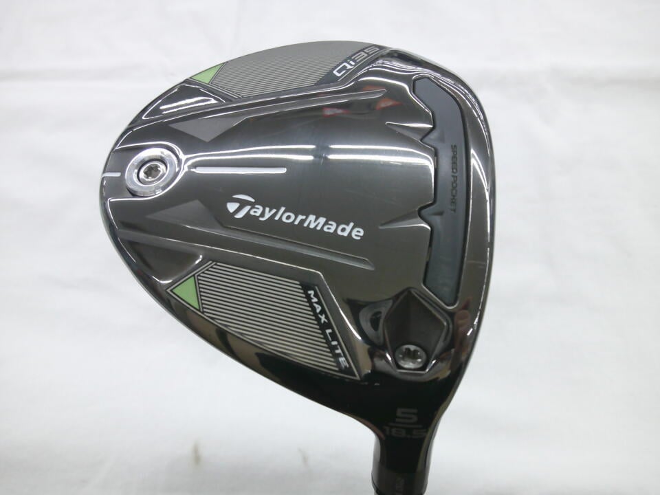 【中古】テーラーメイド Qi35 MAX LITE フェアウェイウッド 5W 18.5° Rフレックス 42.25インチ AIR SPEEDER TM 2025 Cランク 右利き用 Taylormade ゴルフクラブ Qi35マックスライト ゴルフドゥ ゴルフ用品 GOLF