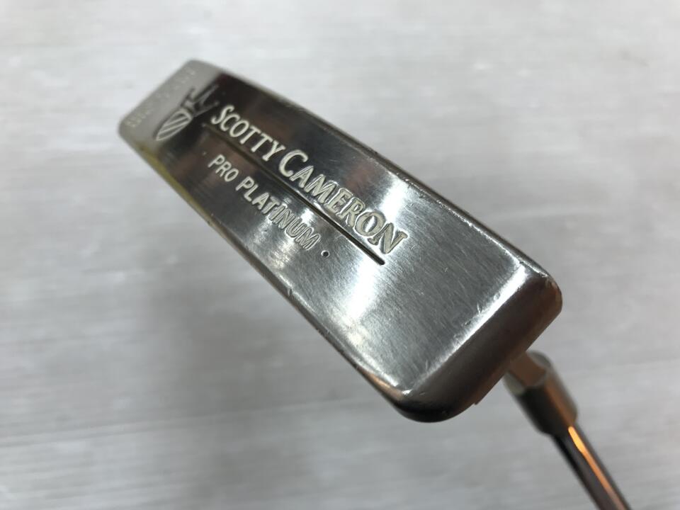 【中古】タイトリスト SC プロプラチナム NP MS パター 35.0インチ ヘッドカバーあり オリジナルスチール Dランク 右利き用 Titleist ゴルフクラブ ゴルフドゥ ゴルフ用品 GOLF DO 中古ゴルフクラブ