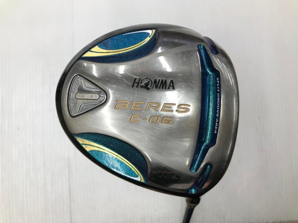 【中古】ホンマゴルフ BERES E-06 ドライバー 11.5° Rフレックス 45.75インチ ヘッドカバーあり ARMRQ X 43 2S Dランク 右利き用 ゴルフクラブ ゴルフドゥ ゴルフ用品 GOLF DO 中古ゴルフクラブ