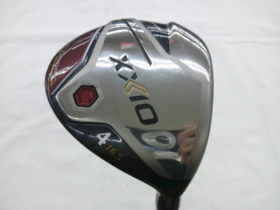 【中古】ダンロップ XXIO 12 レッド フェアウェイウッド 4W 16.5° Rフレックス 42.75インチ ヘッドカバーあり MP1200 レッド Cランク 右利き用 DUNLOP ゴルフクラブ ゼクシオ12 ゴルフドゥ ゴルフ用品