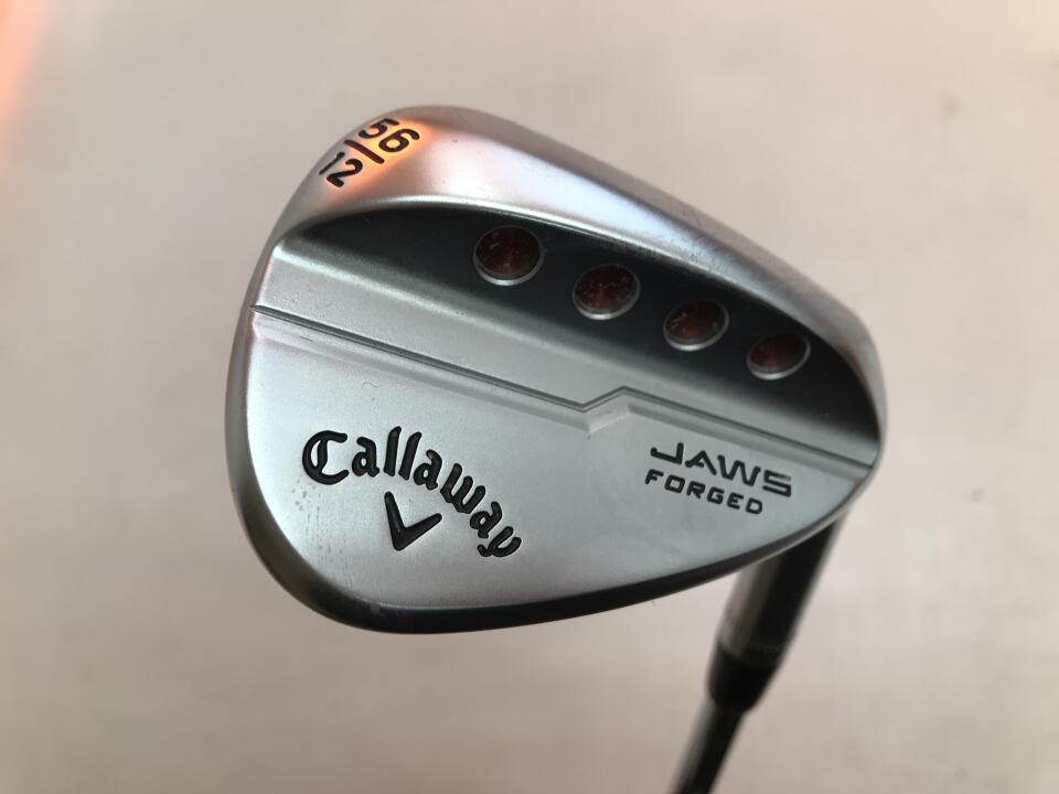 【中古】キャロウェイ JAWS FORGED 2020 クロム ウェッジ 56° S200フレックス 35.25インチ ダイナミックゴールド HT Dランク 右利き用 Callaway ゴルフクラブ ジョーズ フォージド 2019 ゴルフドゥ ゴル