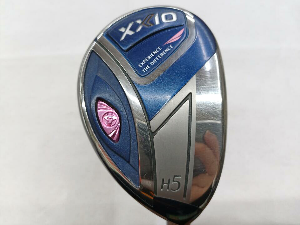 【中古】【レディースモデル】ダンロップ XXIO LADIES ブルー ユーティリティ 25° Lフレックス 38.5インチ ヘッドカバーあり MP1100L ブルー Cランク 右利き用 DUNLOP ゴルフクラブ ゼクシオ ゴルフ