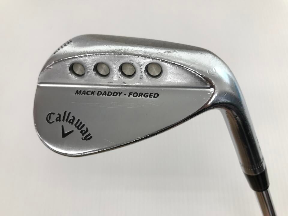 【中古】キャロウェイ MACK DADDY FORGED 2019 クロムメッキ ウェッジ 56° Sフレックス 35.0インチ NSプロ950GH Dランク 右利き用 Callaway ゴルフクラブ ゴルフドゥ ゴルフ用品 GOLF DO 中古ゴルフクラブ