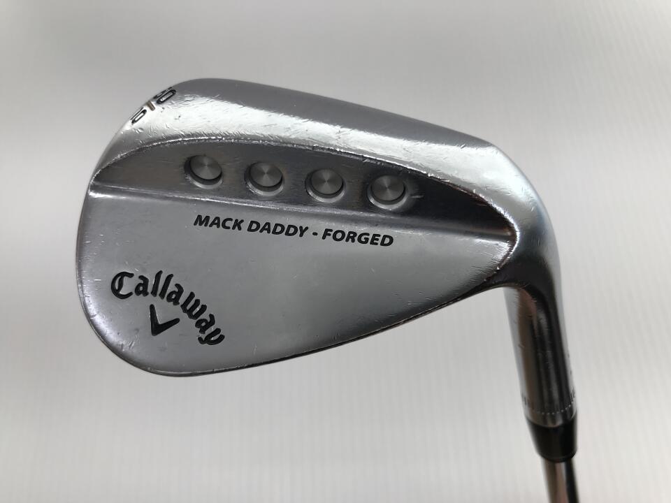【中古】キャロウェイ MACK DADDY FORGED 2019 クロムメッキ ウェッジ 50° Sフレックス 35.5インチ NSプロ950GH Dランク 右利き用 Callaway ゴルフクラブ ゴルフドゥ ゴルフ用品 GOLF DO 中古ゴルフクラブ