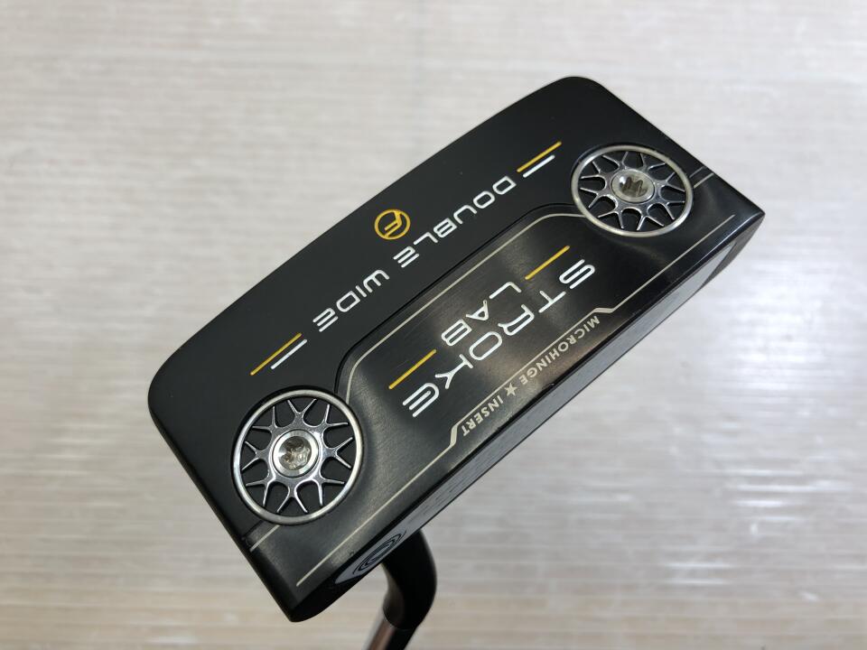 【中古】オデッセイ STROKE LAB BLACK DOUBLE WIDE FLOW パター 34.0インチ STROKE LAB Cランク 右利き用 ODYSSEY ゴルフクラブ ゴルフドゥ ゴルフ用品 GOLF DO 中古ゴルフクラブ
