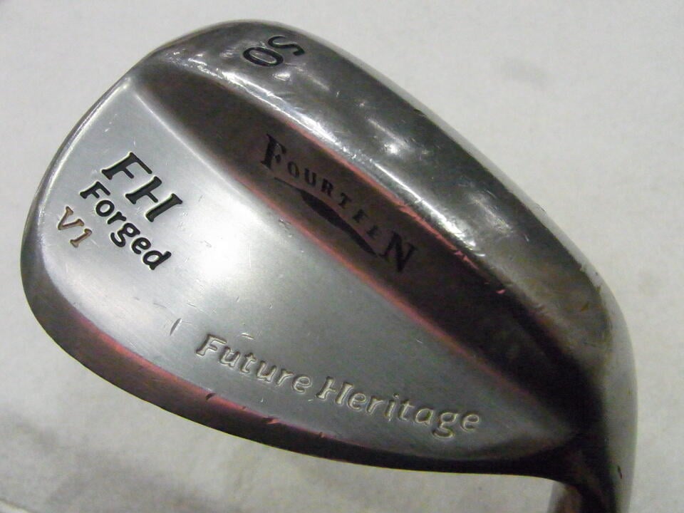 【中古】フォーティーン FH Forged V1 ニッケルクロム ウェッジ 50° WEDGEフレックス 35.25インチ TS-114w Dランク 右利き用 FOURTEEN ゴルフクラブ ゴルフドゥ ゴルフ用品 GOLF DO 中古ゴルフクラブ