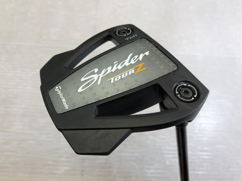 【中古】テーラーメイド Spider TOUR Z TRUSS TM1 パター 34.0インチ ヘッドカバーあり オリジナルスチール Cランク 右利き用 Taylormade ゴルフクラブ ゴルフドゥ ゴルフ用品 GOLF DO 中古ゴルフクラブ