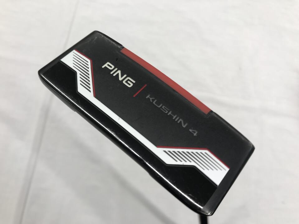 【中古】ピン 2021 KUSHIN 4 パター 34.0インチ オリジナルスチール Dランク 右利き用 PING ゴルフクラブ 2021クッシン4 ゴルフドゥ ゴルフ用品 GOLF DO 中古ゴルフクラブ