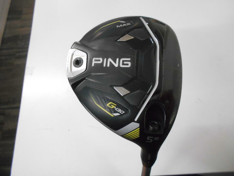 【中古】ピン G430 MAX HL フェアウェイウッド 5W 18° 42.5インチ ヘッドカバーあり Fujikura SPEEDER NX35 Cランク 右利き用 PING ゴルフクラブ G430マックスHL ゴルフドゥ ゴルフ用品 GOLF DO 中古ゴルフク
