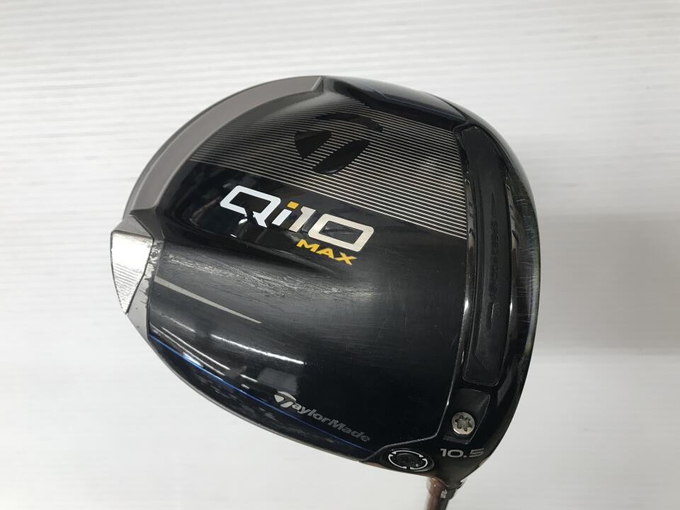 【中古】テーラーメイド Qi10 MAX ドライバー 10.5° Sフレックス 45.25インチ Diamana BLUE TM50 Dランク 右利き用 Taylormade ゴルフクラブ Qi10マックス ゴルフドゥ ゴルフ用品 GOLF DO 中古ゴルフクラブ