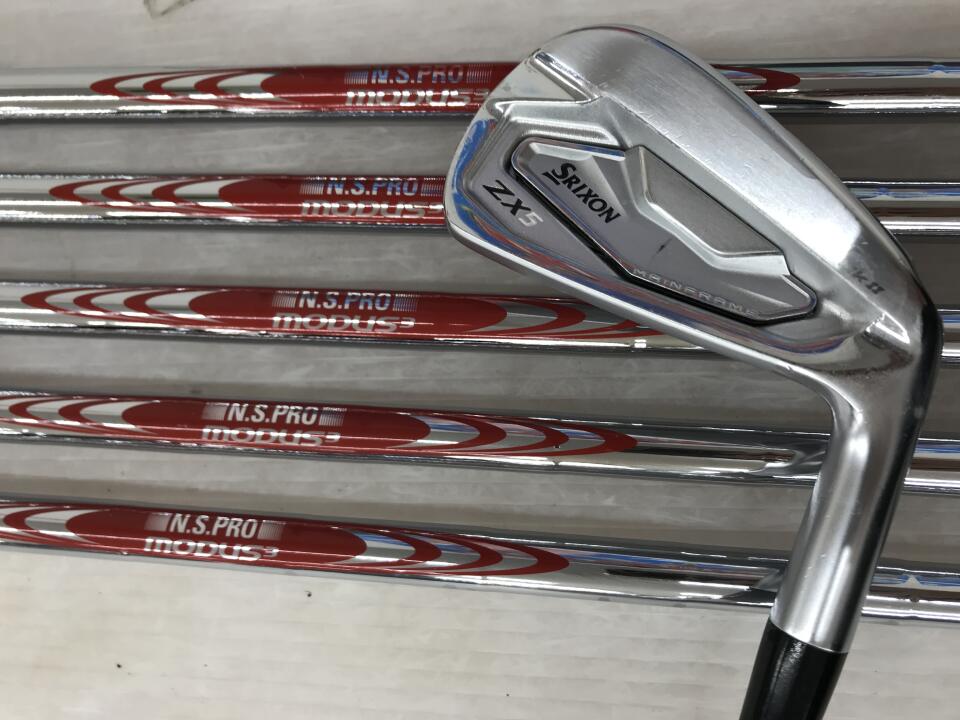 【中古】ダンロップ SRIXON ZX5 Mk2 アイアンセット 24° Sフレックス 38.25インチ NSプロ MODUS 3 TOUR 105 DST Cランク 右利き用 DUNLOP ゴルフクラブ スリクソンZX5 MK2 ゴルフドゥ ゴルフ用品 GOLF DO 中古ゴ