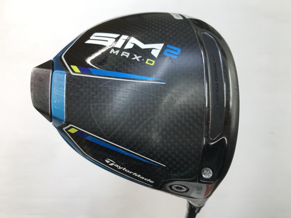 【中古】テーラーメイド SIM2 MAX-D ドライバー 10.5° Rフレックス 45.75インチ ヘッドカバーあり TENSEI BLUE TM50(SIM2) Dランク 右利き用 Taylormade ゴルフクラブ シム2マックスD ゴルフドゥ ゴルフ用品