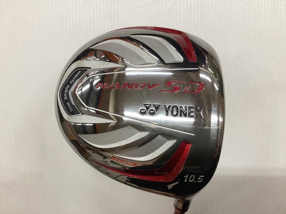 【中古】ヨネックス ナノブイ SD ドライバー 10.5° Sフレックス 45.5インチ ナノスピード 100 Cランク 右利き用 YONEX ゴルフクラブ ゴルフドゥ ゴルフ用品 GOLF DO 中古ゴルフクラブ