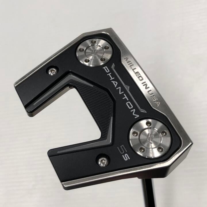 【中古】タイトリスト SC PHANTOM 5S 2024 パター 34.0インチ ヘッドカバーあり オリジナルスチール Bランク 右利き用 Titleist ゴルフクラブ スコッティキャメロン ファントム ゴルフドゥ ゴルフ用