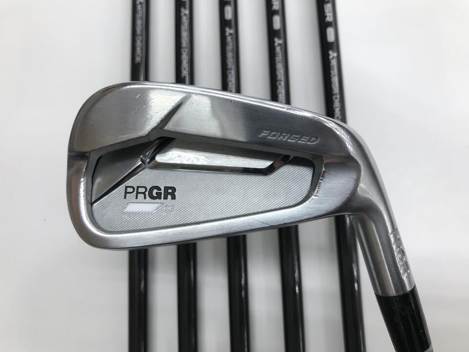 【中古】プロギア 03 IRON アイアンセット SRフレックス 38.75インチ Diamana for PRGR (03 IRON) Cランク 右利き用 PRGR ゴルフクラブ ゴルフドゥ ゴルフ用品 GOLF DO 中古ゴルフクラブ