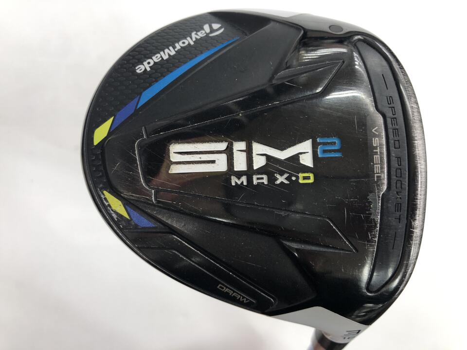【中古】【訳あり】テーラーメイド SIM2 MAX-D フェアウェイウッド 5W 16&deg; Sフレックス 42.5インチ ヘッドカバーあり Speeder 661EVOLUTION 5 リシャフト品 Dランク 右利き用 Taylormade ゴルフクラブ シム2｜ゴルフ ドゥ 中古クラブ店