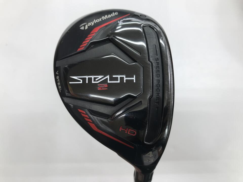 【中古】テーラーメイド STEALTH2 HD ユーティリティ 23° Sフレックス 39.5インチ ヘッドカバーあり TENSEI RED TM60 Dランク 右利き用 Taylormade ゴルフクラブ ステルス2HD ゴルフドゥ ゴルフ用品 GOLF DO