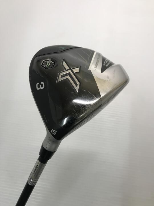 【中古】ダンロップ XXIO X-eks- 2022 フェアウェイウッド 3W 15° Sフレックス 43.25インチ ヘッドカバーあり Miyazaki AX-2 Dランク 右利き用 DUNLOP ゴルフクラブ ゼクシオエックス2022 ゴルフドゥ ゴル